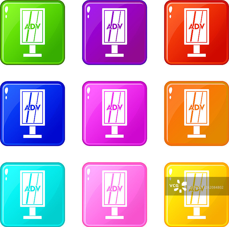 广告展架套装9图片素材