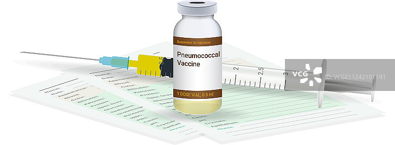 肺炎球菌疫苗医学测试图片素材