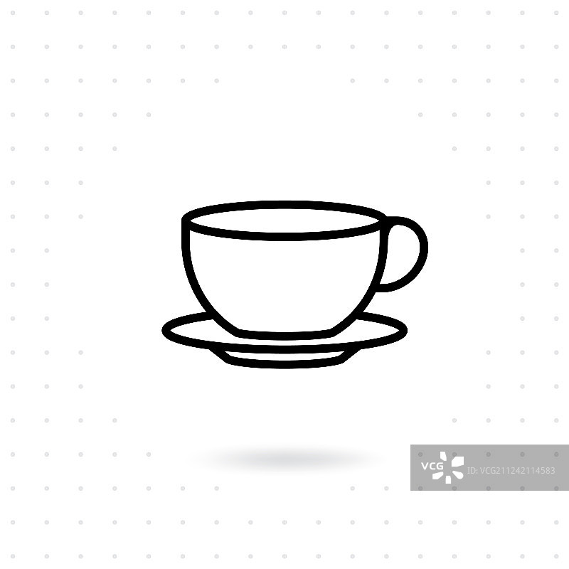 茶杯图标图片素材