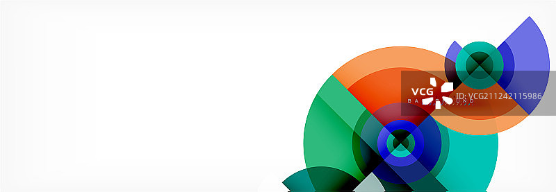 几何圆抽象背景创作图片素材