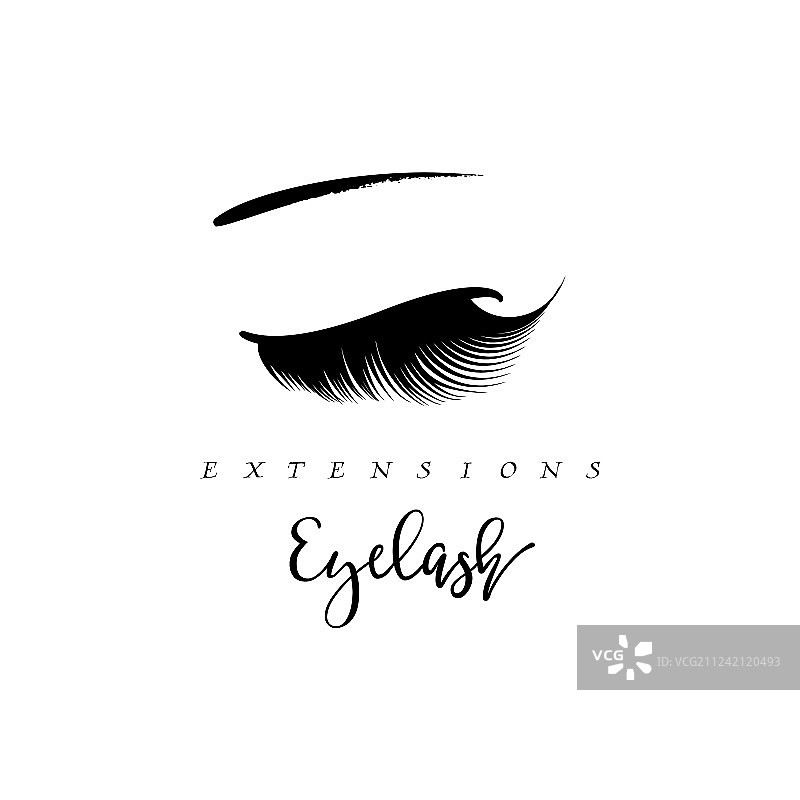 用于化妆的睫毛延长banner模板图片素材