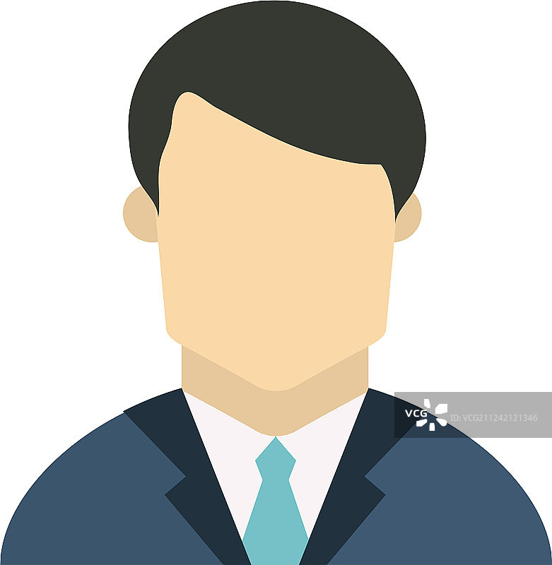 商人头像个人资料图片素材