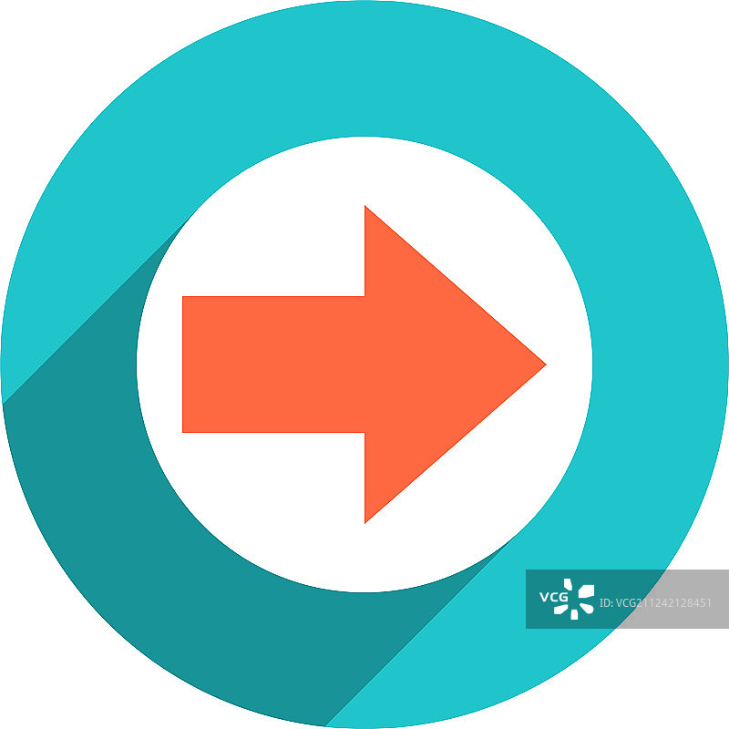 箭头圆形标志图标图片素材