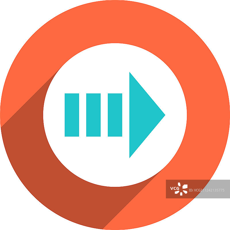 箭头圆形标志图标图片素材