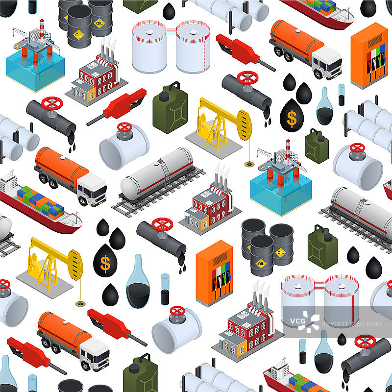 石油工业与能源资源背景图片素材