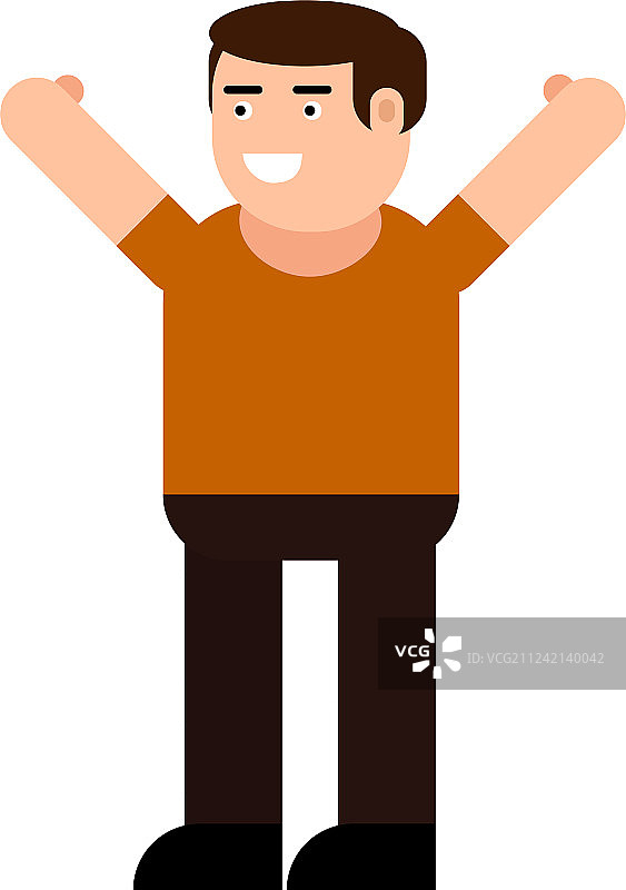 快乐的男人图标图片素材