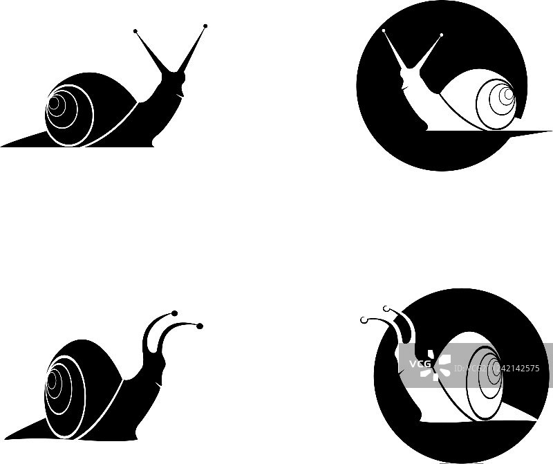 蜗牛图标图片素材