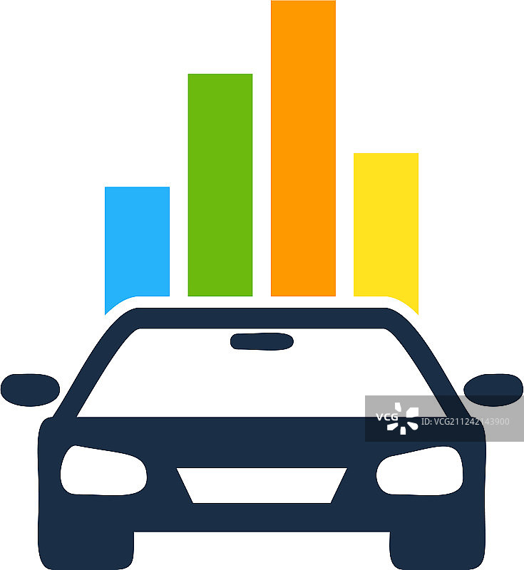 汽车标志图表设计图片素材