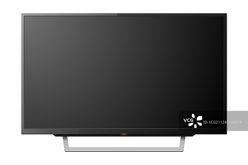 3D黑色电视机屏幕模型图片素材