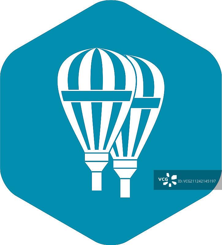 简约风格气球图标图片素材