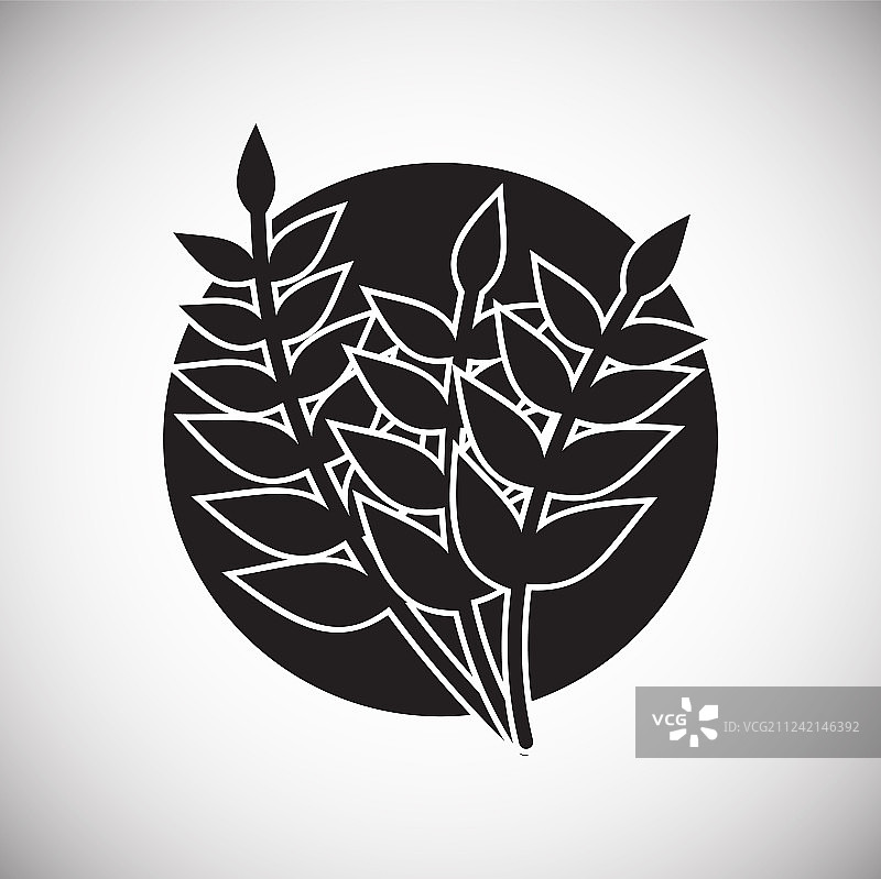 谷物图标背景图片素材