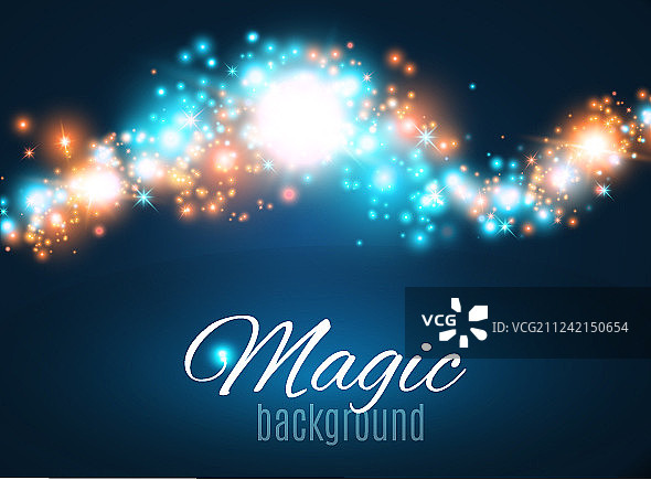 魔法空间仙尘无限抽象图片素材