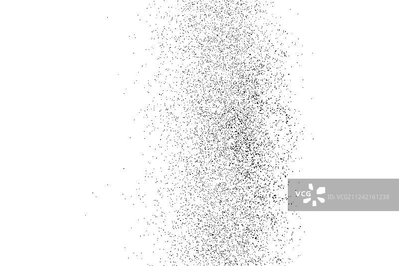 黑色颗粒状纹理孤立在白色上图片素材