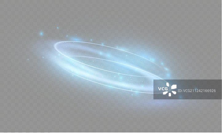 圆形镜头光晕透明光效图片素材