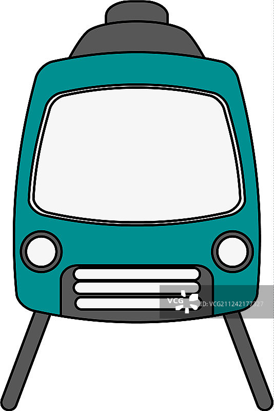 公共交通电车图片素材
