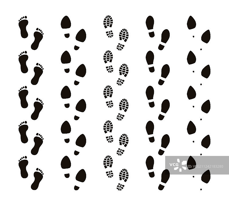 足迹，赤脚，人类脚印，趣味图片素材