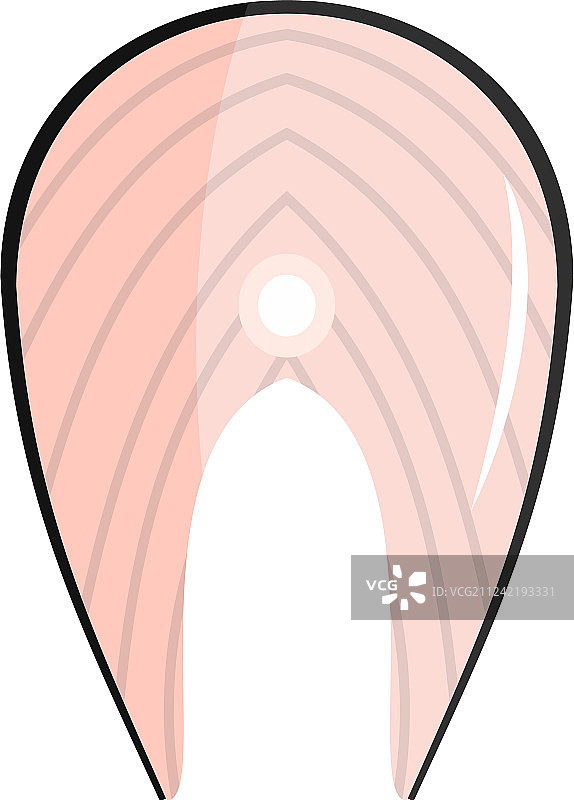 扁平风格鱼排图标图片素材