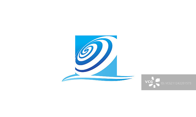 水解决方案logo设计模板图片素材