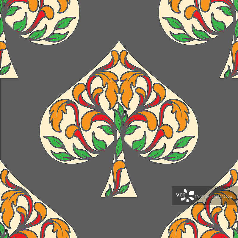 黑桃图案图片素材