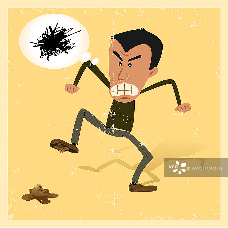 运气不佳的男人图片素材