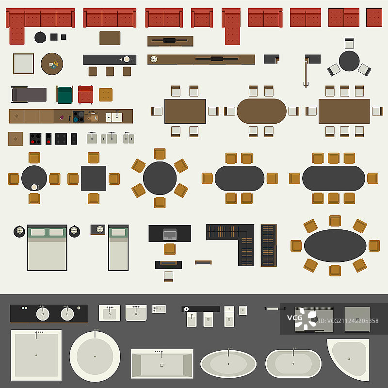 家具套装图片素材