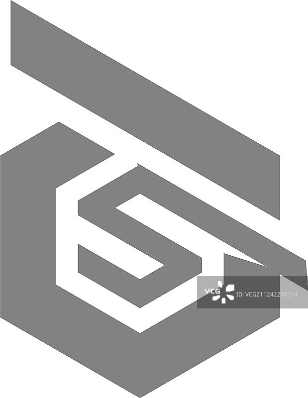 现代字母DS图片素材