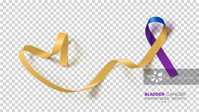 膀胱癌意识月万寿菊蓝色宣传素材图片素材
