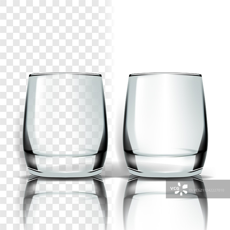 透明玻璃餐具模板图片素材