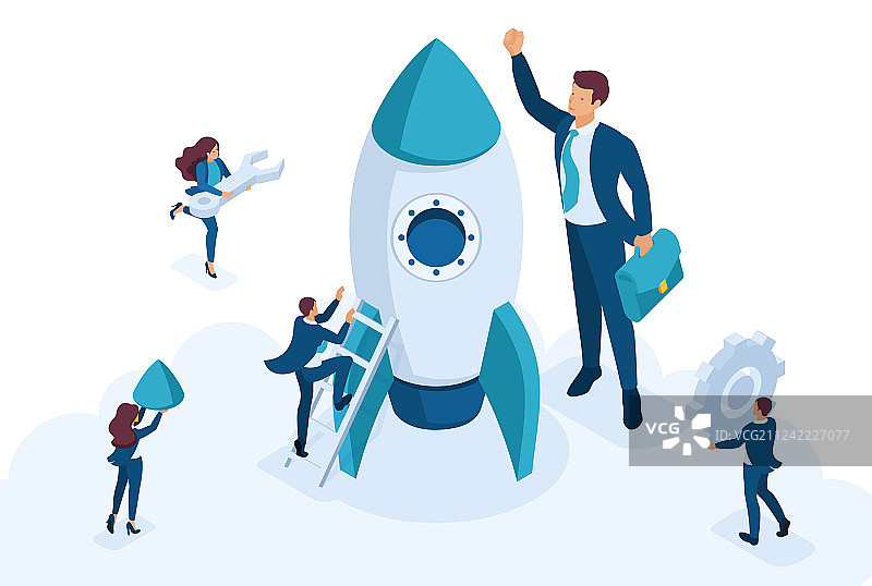 2.5D开发与创业业务图片素材