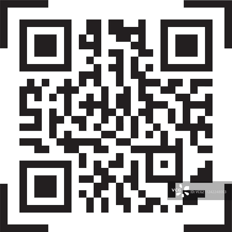 快速响应代码数字数据标志图片素材