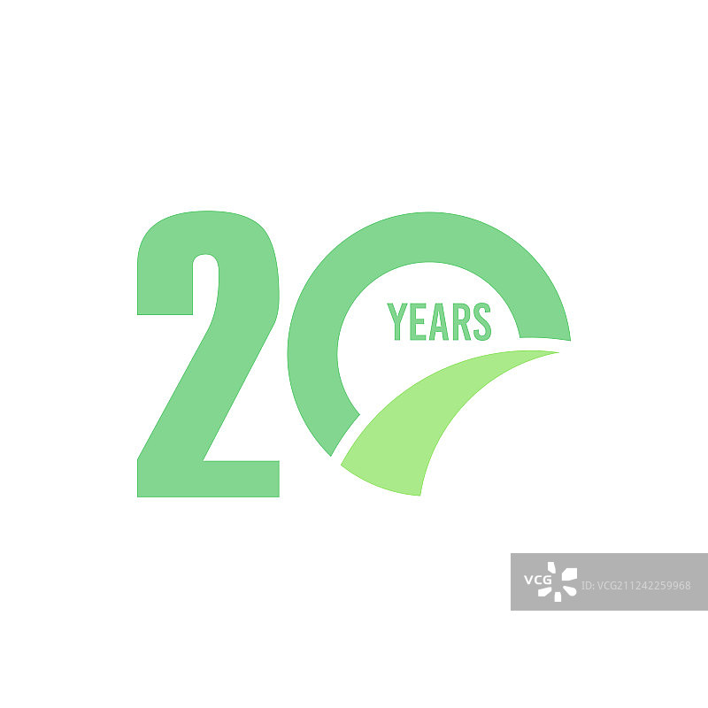 20周年纪念模板设计图片素材