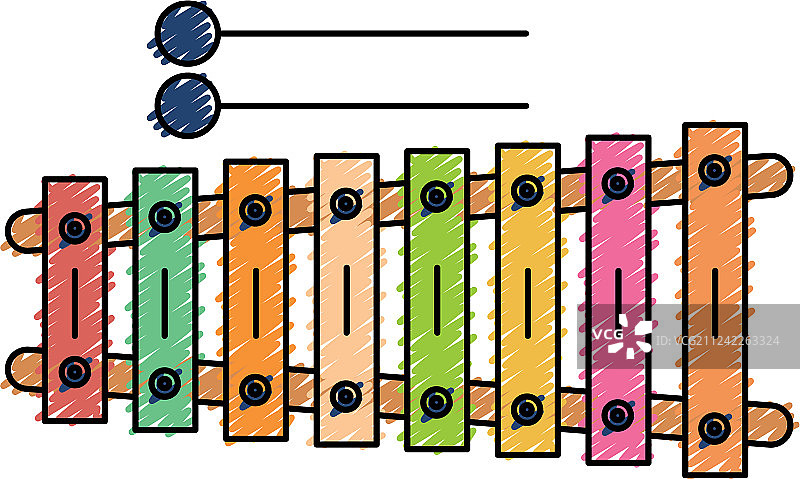 木琴乐器音乐图标图片素材