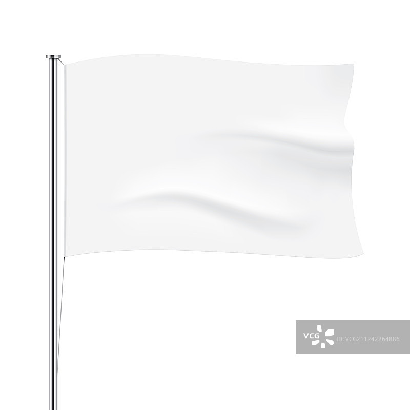 飘扬的白旗模板图片素材