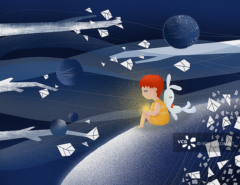 孤单星球图片素材