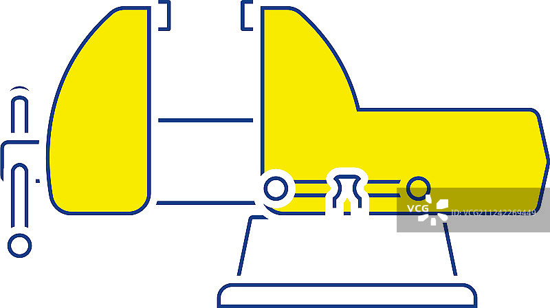 虎钳图标图片素材