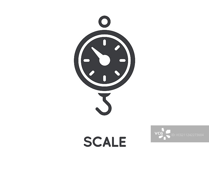 厨房秤元素图标图片素材