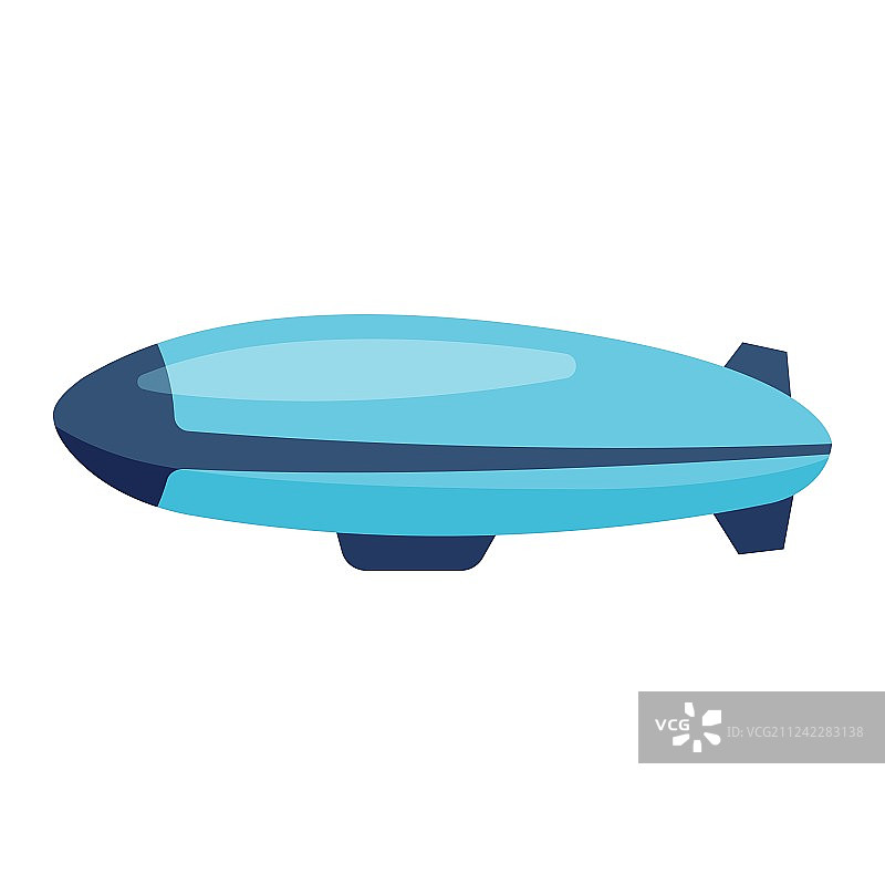 气球式飞艇运输图片素材