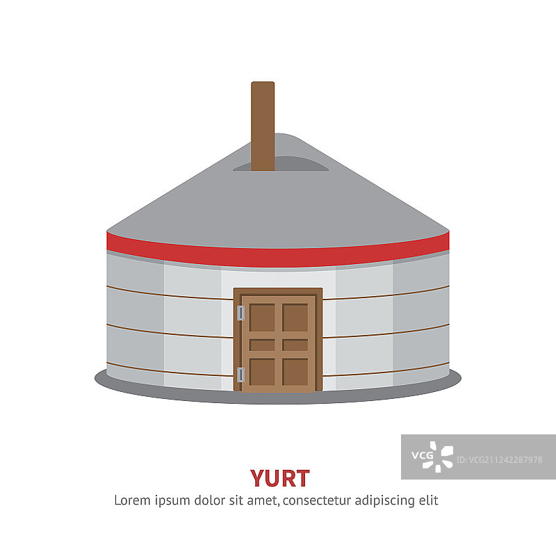 蒙古包图标图片素材