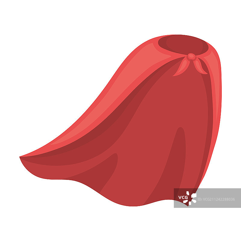 卡通风格的斗篷单个图标图片素材