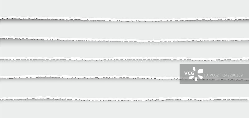 撕裂纸条纹理集合图片素材