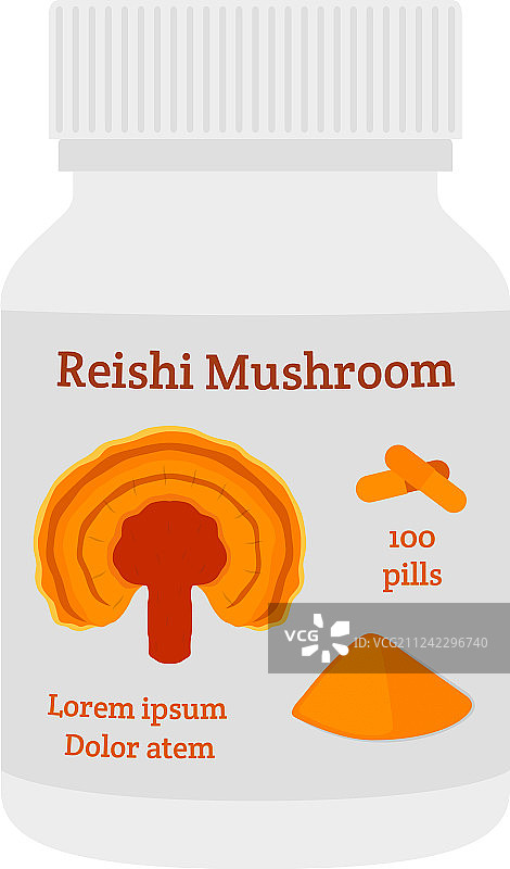 灵芝片图片素材