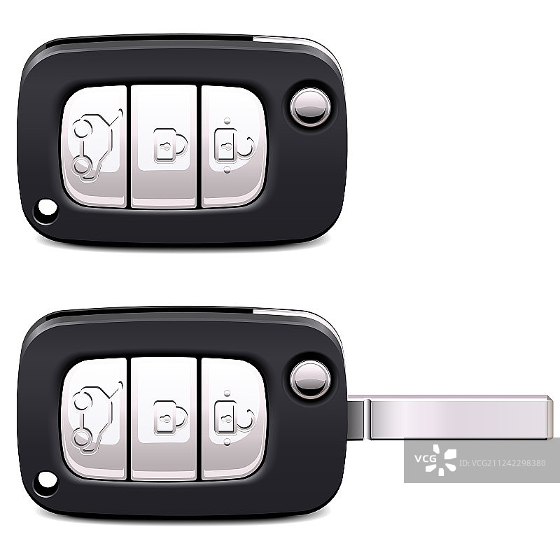 汽车折叠钥匙图片素材