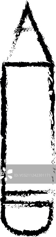 铅笔学校孤立的图标图片素材