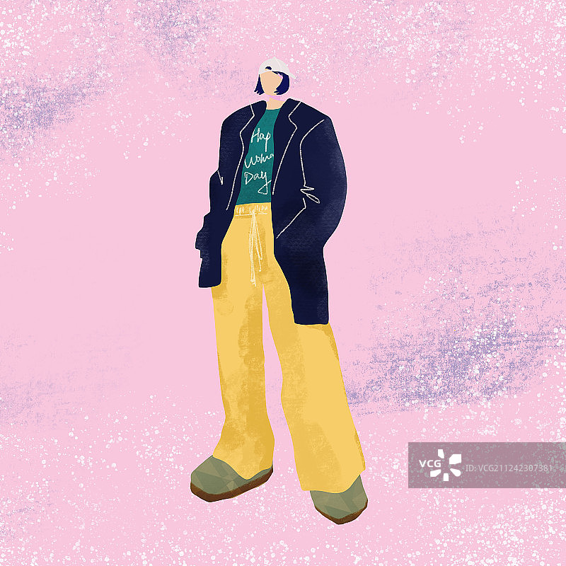 时尚女孩图片素材