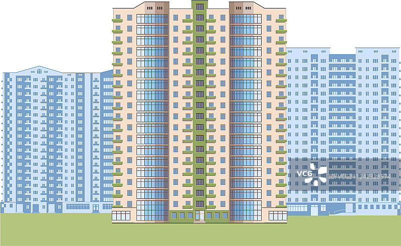 城市高楼图片素材