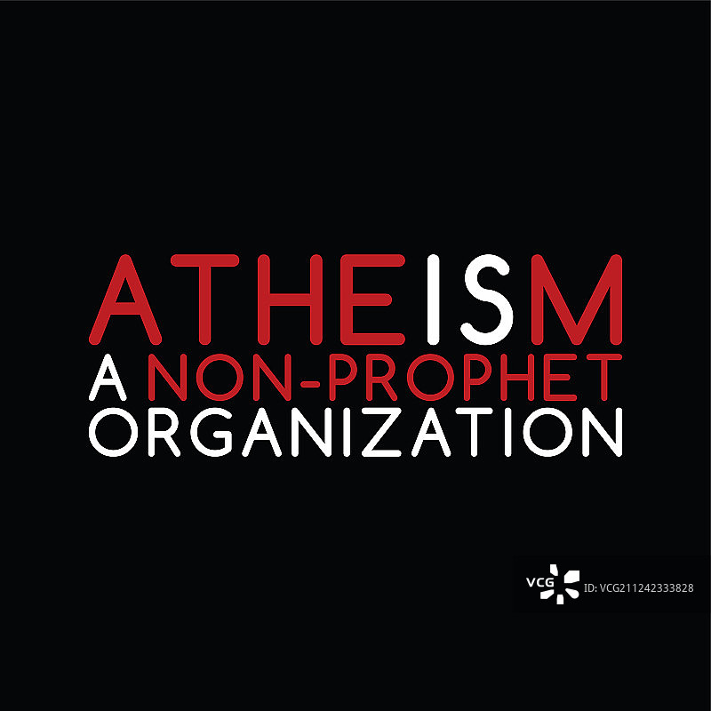 无神论主题 - 反对宗教愚昧图片素材