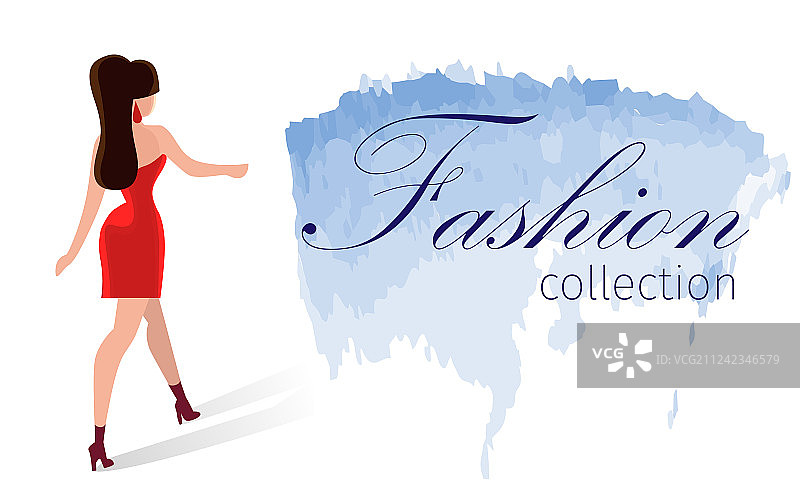 横版卡通宣传单时尚合集图片素材