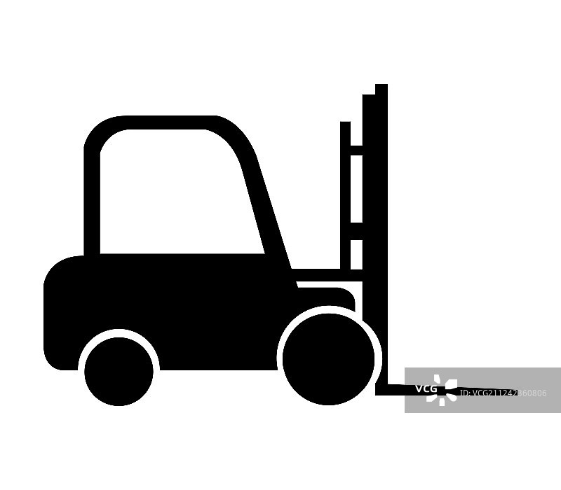 挖掘机图标图片素材