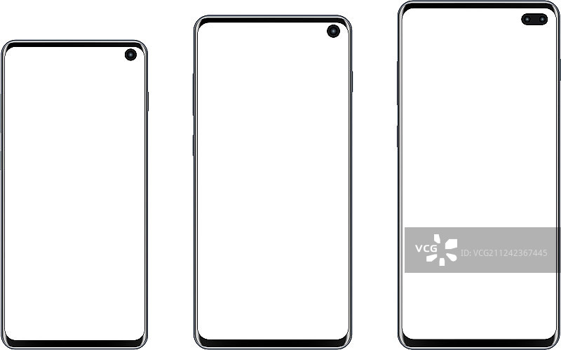 现代无边框智能手机图片素材