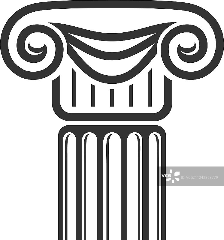 古典古董建筑石柱图片素材